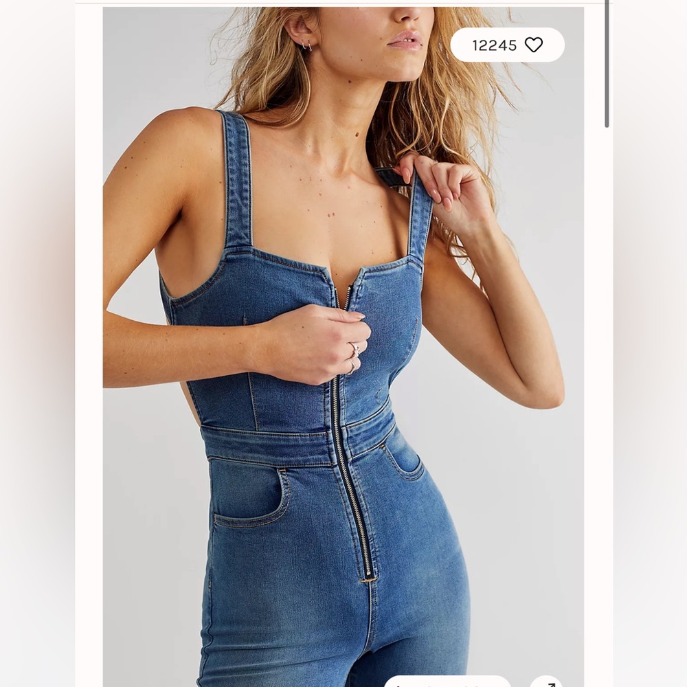 Free People CRVY 2nd Ave One Piece